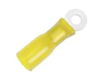 Pacer 12-10 AWG Heat Shrink Ring Terminal - #10 Stud Size - 25 Pack