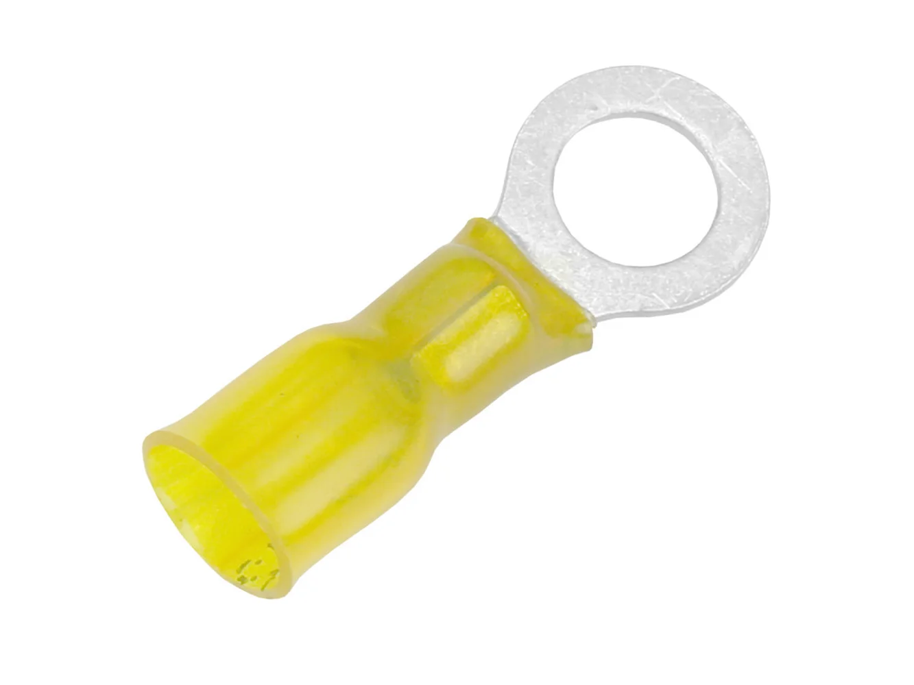 Pacer 12-10 AWG Heat Shrink Ring Terminal - 5/16" Stud Size - 100 Pack
