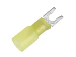 Pacer 12-10 AWG Heat Shrink Spade Terminal - #8 Stud Size - 3 Pack