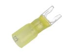 Pacer 12-10 AWG Heat Shrink Spade Terminal - #10 Stud Size - 3 Pack