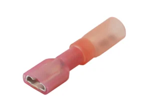 Pacer 22-18 AWG Heat Shrink Female Disconnect - 25 Pack