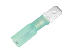 Pacer 16-14 AWG Heat Shrink Male Disconnect - 100 Pack