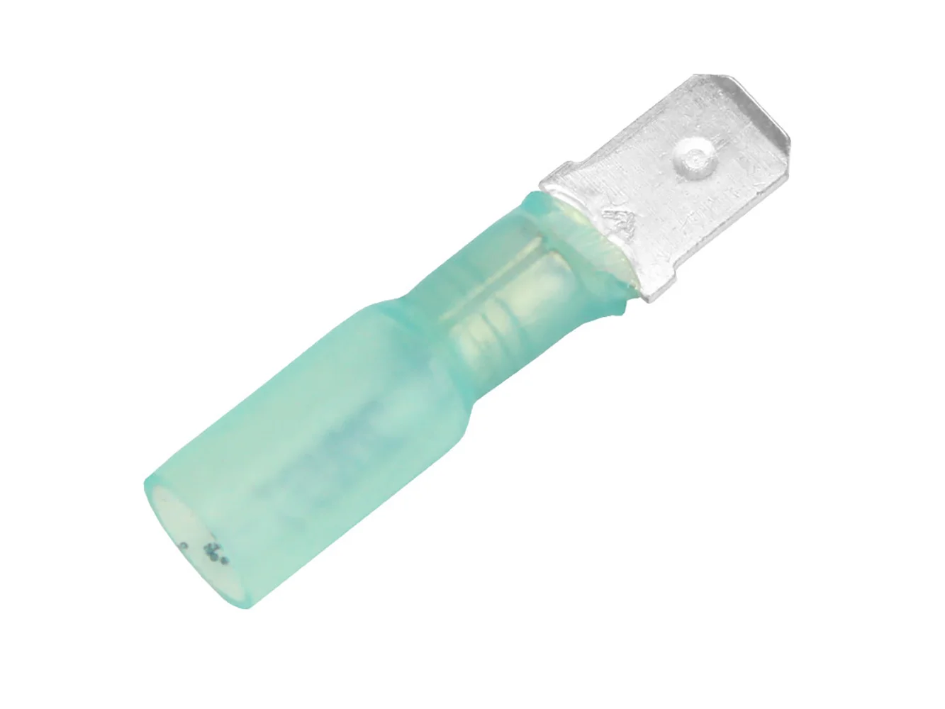 Pacer 16-14 AWG Heat Shrink Male Disconnect - 100 Pack