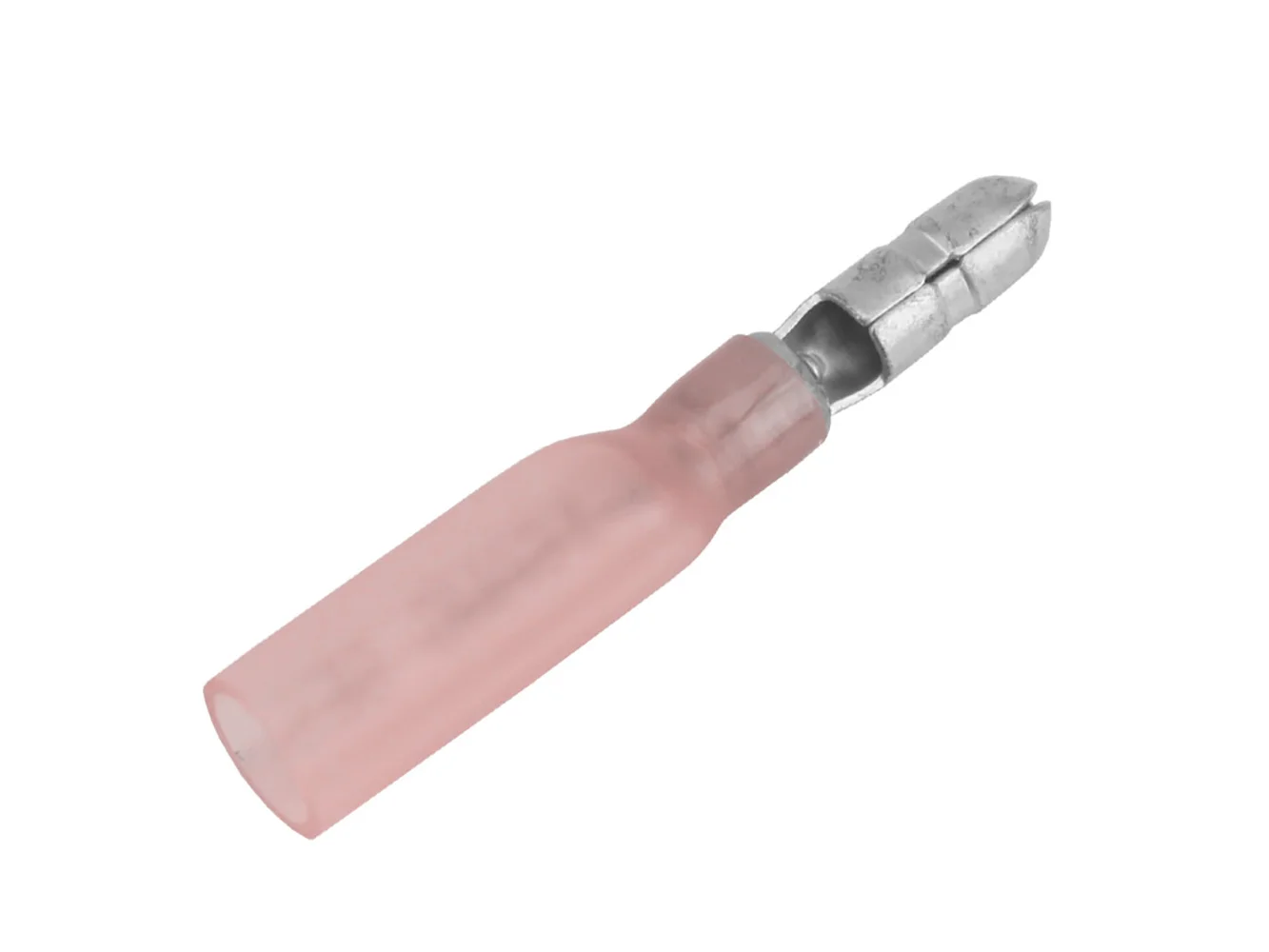 Pacer 22-18 AWG Heat Shrink Male Bullet Terminal - 100 Pack