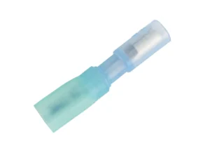 Pacer 16-14 AWG Heat Shrink Female Bullet Terminal - 100 Pack
