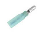 Pacer 16-14 AWG Heat Shrink Male Bullet Terminal - 25 Pack