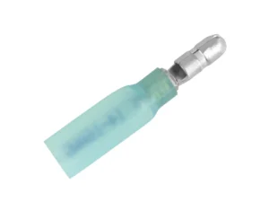 Pacer 16-14 AWG Heat Shrink Male Bullet Terminal - 25 Pack