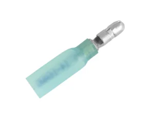 Pacer 16-14 AWG Heat Shrink Male Bullet Terminal - 100 Pack