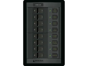 Blue Sea 230 Volt AC 8 Position 360 Panel