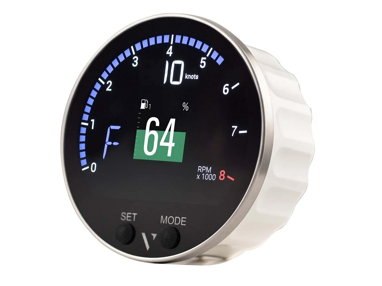 Veratron 85mm (3-3/8") VMH-35S Multifunction Gauge w/Voltage Dependent (0-5V) Sensor Input w/o GPS