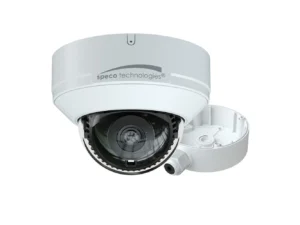 Speco 4MP H.265 AI IP Dome Camera w/IR - 2.8mm Fixed Lens & Junction Box