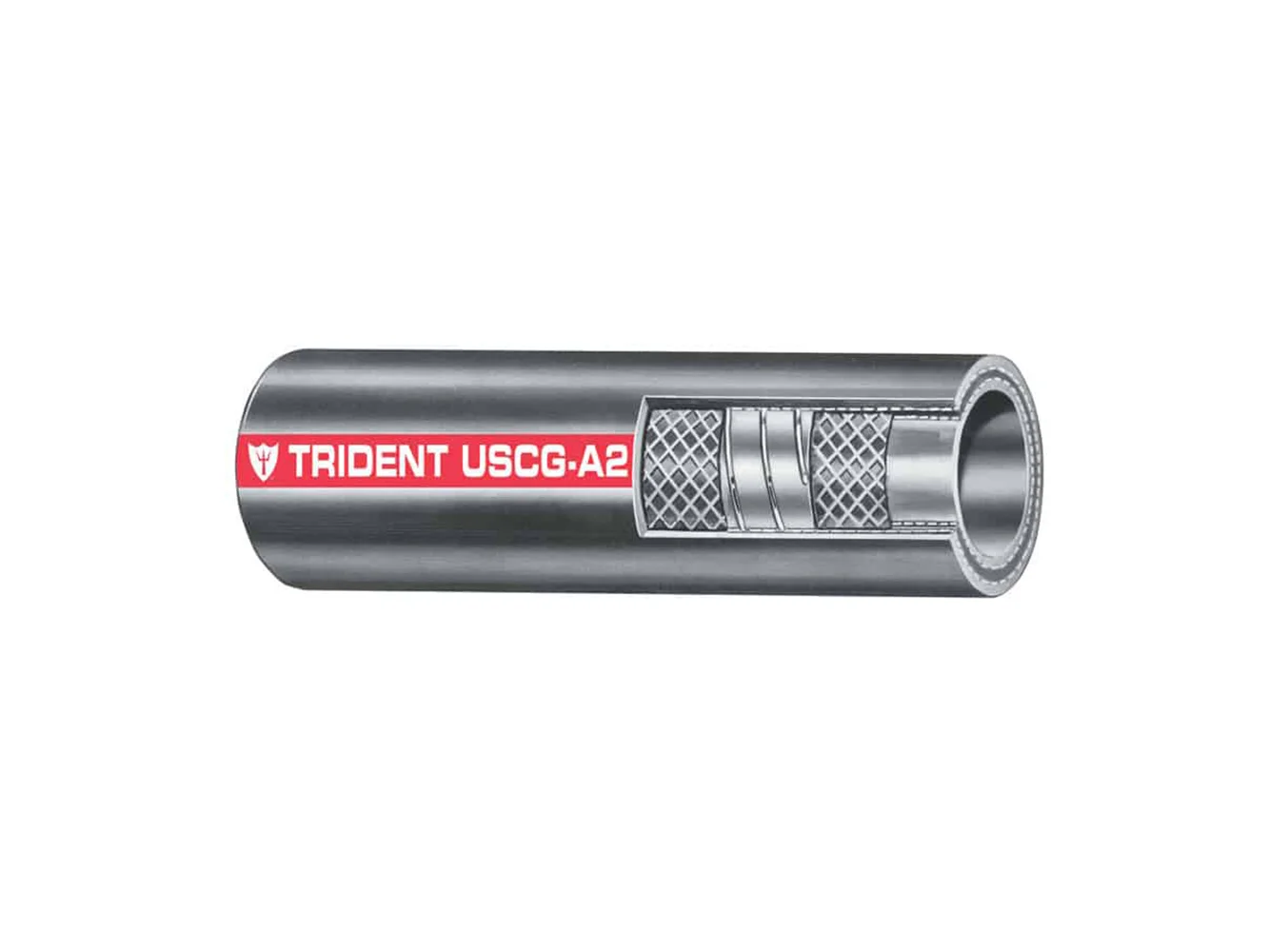 Trident Marine 2" Type A2 Fuel Fill Hose - Sold by the Foot