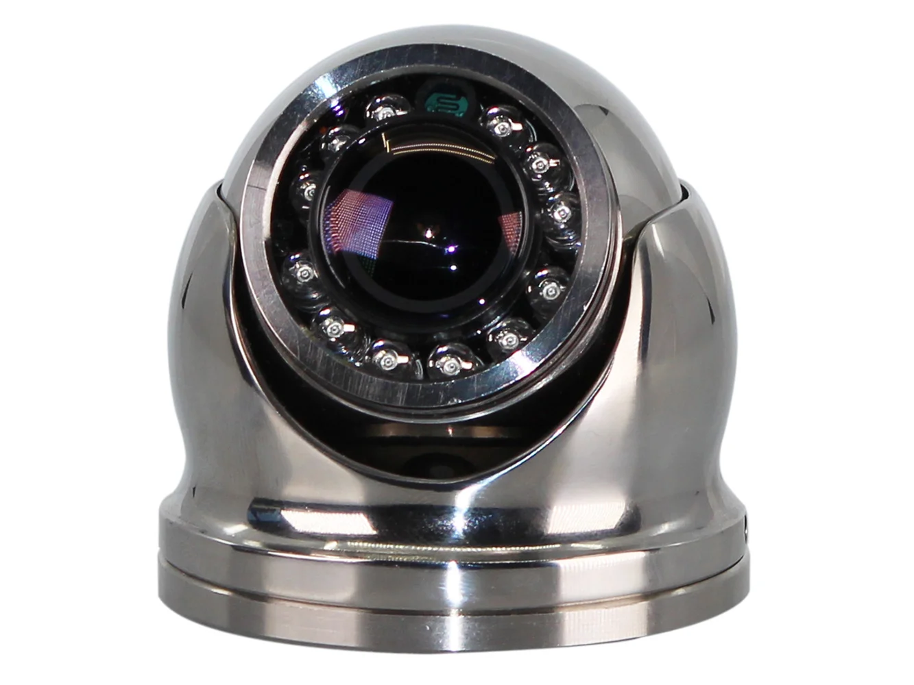 Iris High Definition 3MP IP Mini Dome Camera - 2MP Resolution - 316 SS & 160-Degree HFOV - 1.8mm Lens