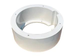 Iris Surface Mount Bracket f/IRISx106 Series Cameras - White Powder Coat Finish