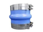 Trident Marine 8" ID Blue Silicone Molded Wet Exhaust Hump w/4 T-Bolt Clamp