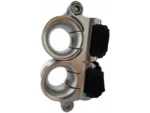 Wichard Double Fairlead - 25mm Diameter Stanchion w/Webbing - Velcro Stipe
