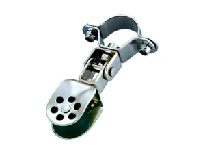 Wichard Stainless Steel Single Block - 25mm Sheave Diameter f/25mm Stanchion Pivoting