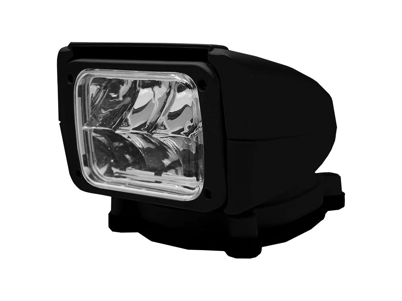 ACR RCL85 Black LED Spotlight With Wireless Hand Remote 240,000 Candela 12/24v